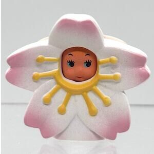 New Obitsu Cherry Blossom Themed Kewpie Doll, Collectible Mini Figurine
